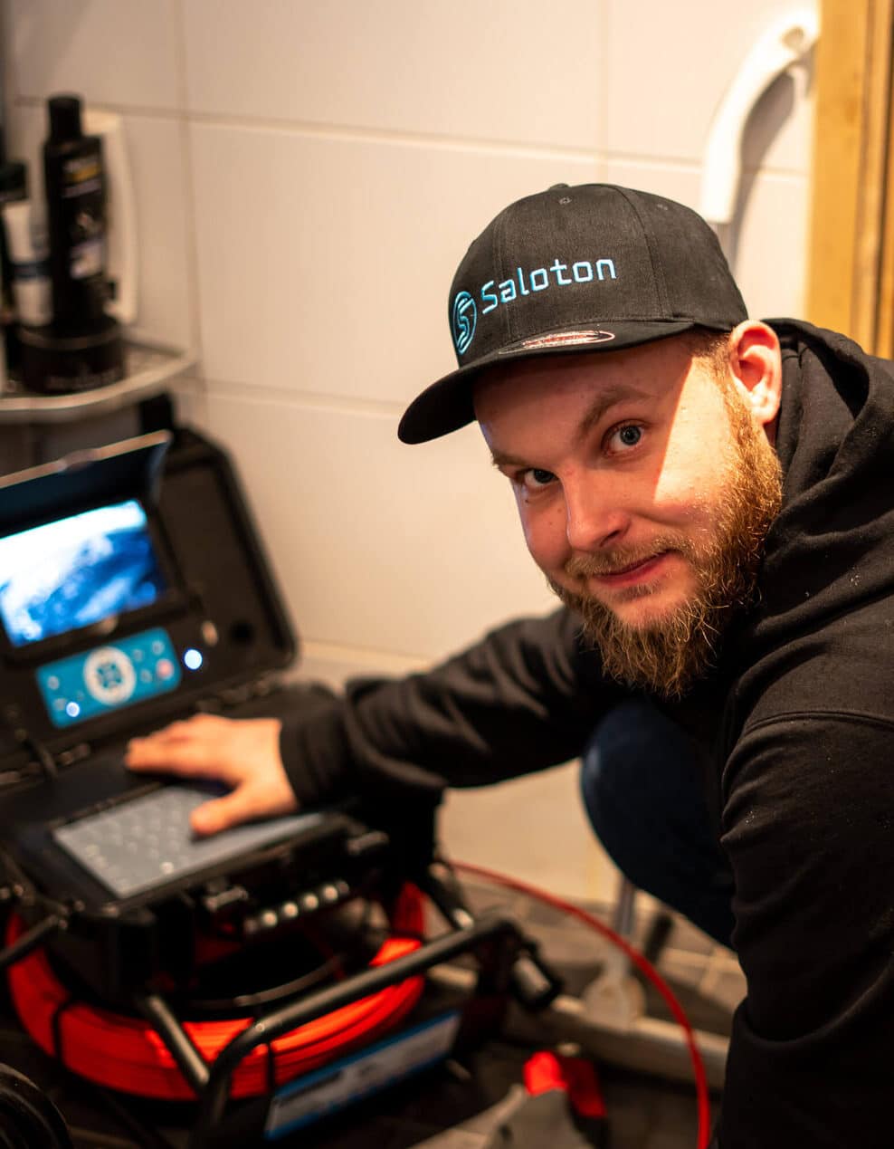 Jätevesiputkiston kuvaaminen